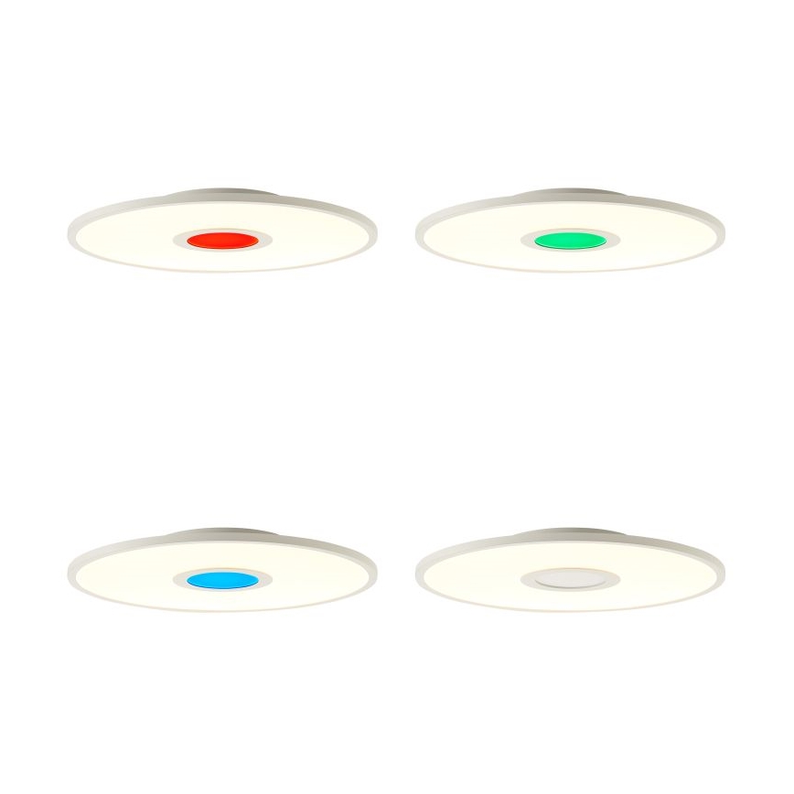 Brilliant - LED RGBW Aptumšojama griestu lampa ODELLA LED/24W/230V 2700-6500K + tālvadības pults