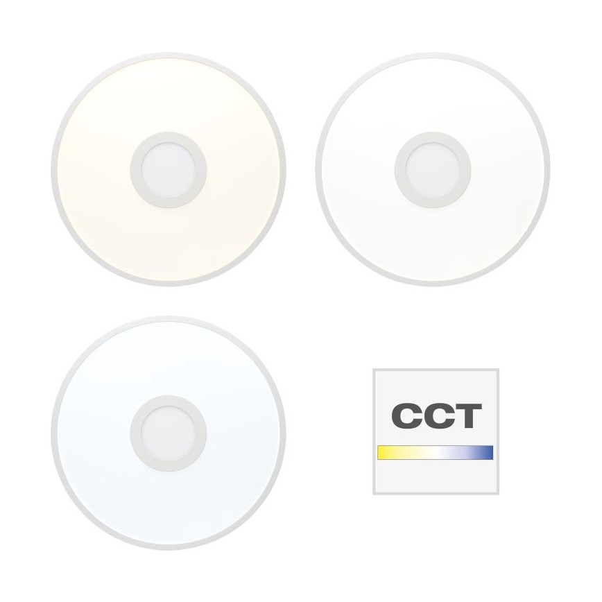 Brilliant - LED RGBW Aptumšojama griestu lampa ODELLA LED/24W/230V 2700-6500K + tālvadības pults
