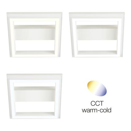 Brilliant - LED RGBW Aptumšojama griestu lampa PALLAS LED/18W/230V 2700-6500K + tālvadības pults