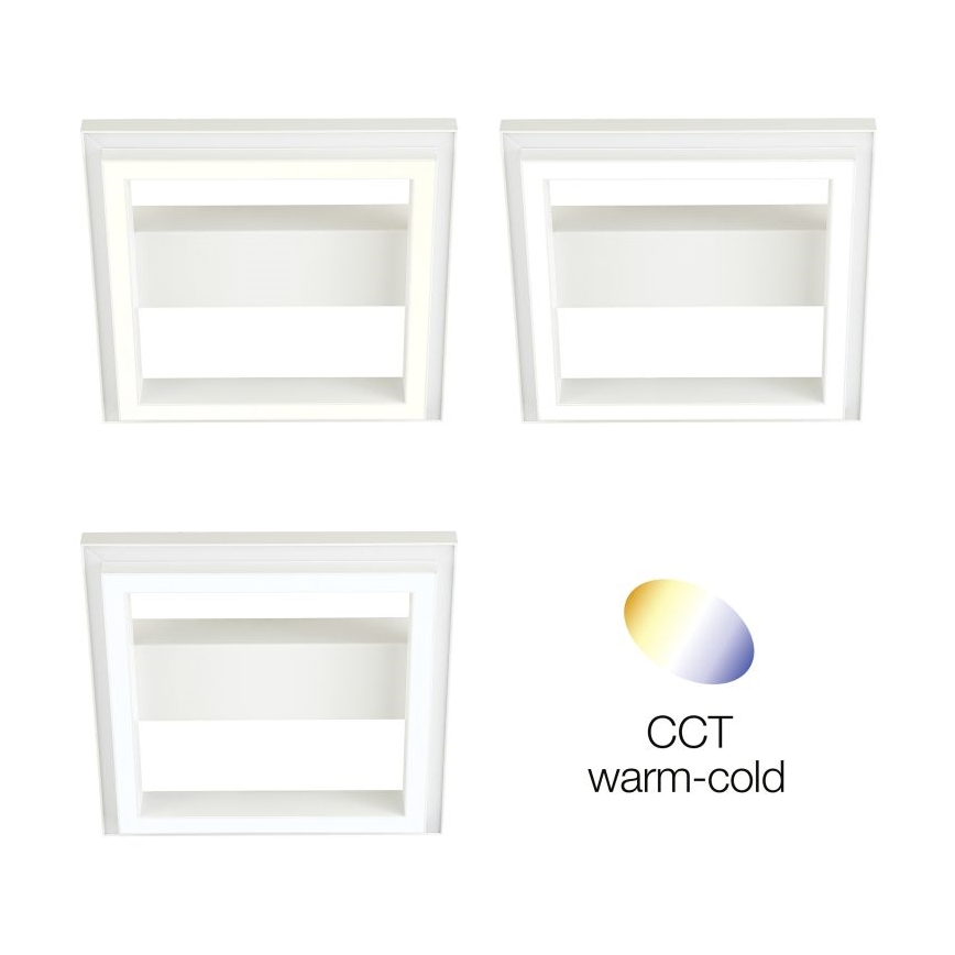 Brilliant - LED RGBW Aptumšojama griestu lampa PALLAS LED/18W/230V 2700-6500K + tālvadības pults
