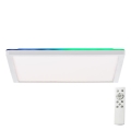 Brilliant - LED RGBW Aptumšojama griestu lampa SALTERY LED/20W/230V 3000-6500K + tālvadības pults
