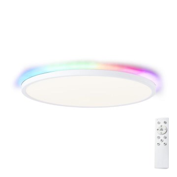 Brilliant - LED RGBW Aptumšojama griestu lampa SALTERY LED/22W/230V 3000-6500K + tālvadības pults