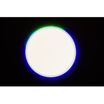 Brilliant - LED RGBW Aptumšojama griestu lampa SALTERY LED/22W/230V 3000-6500K + tālvadības pults