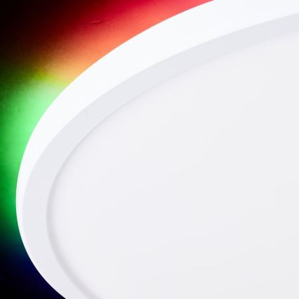 Brilliant - LED RGBW Aptumšojama griestu lampa SALTERY LED/22W/230V 3000-6500K + tālvadības pults