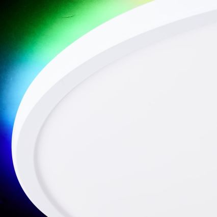 Brilliant - LED RGBW Aptumšojama griestu lampa SALTERY LED/22W/230V 3000-6500K + tālvadības pults
