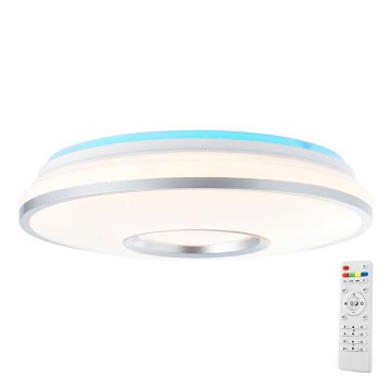 Brilliant - LED RGBW Aptumšojama griestu lampa VISITATION LED/24W/230V 3000-6500K + tālvadības pults