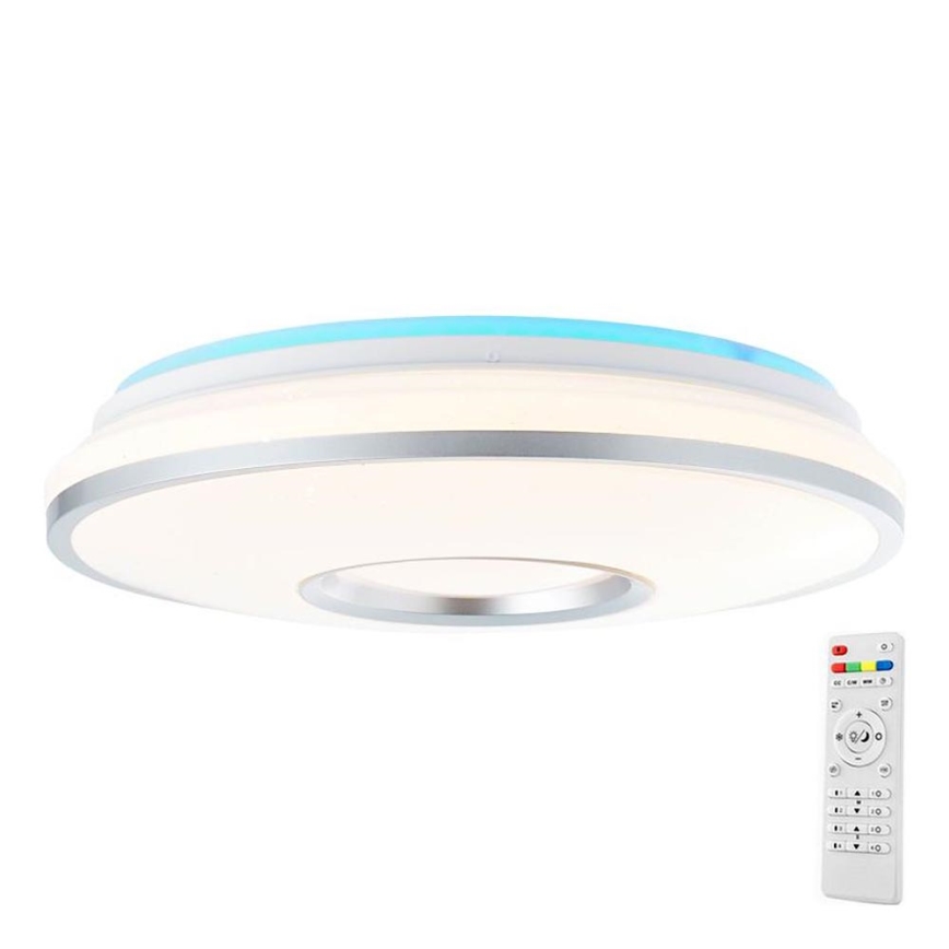 Brilliant - LED RGBW Aptumšojama griestu lampa VISITATION LED/24W/230V 3000-6500K + tālvadības pults
