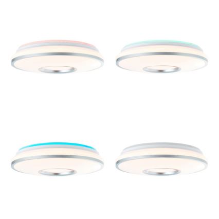 Brilliant - LED RGBW Aptumšojama griestu lampa VISITATION LED/24W/230V 3000-6500K + tālvadības pults