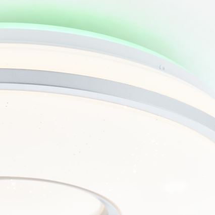Brilliant - LED RGBW Aptumšojama griestu lampa VISITATION LED/24W/230V 3000-6500K + tālvadības pults