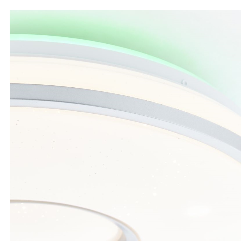 Brilliant - LED RGBW Aptumšojama griestu lampa VISITATION LED/24W/230V 3000-6500K + tālvadības pults