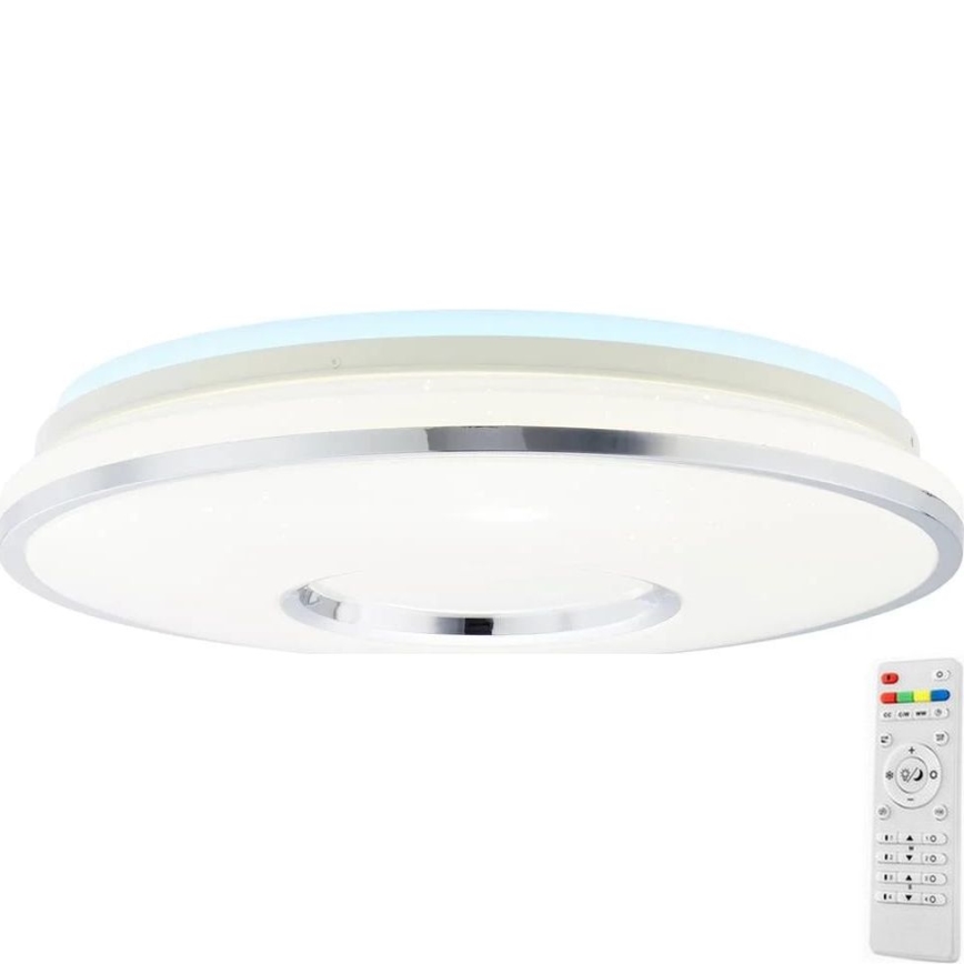 Brilliant - LED RGBW Aptumšojama griestu lampa VISITATION LED/32W/230V 3000-6500K + tālvadības pults