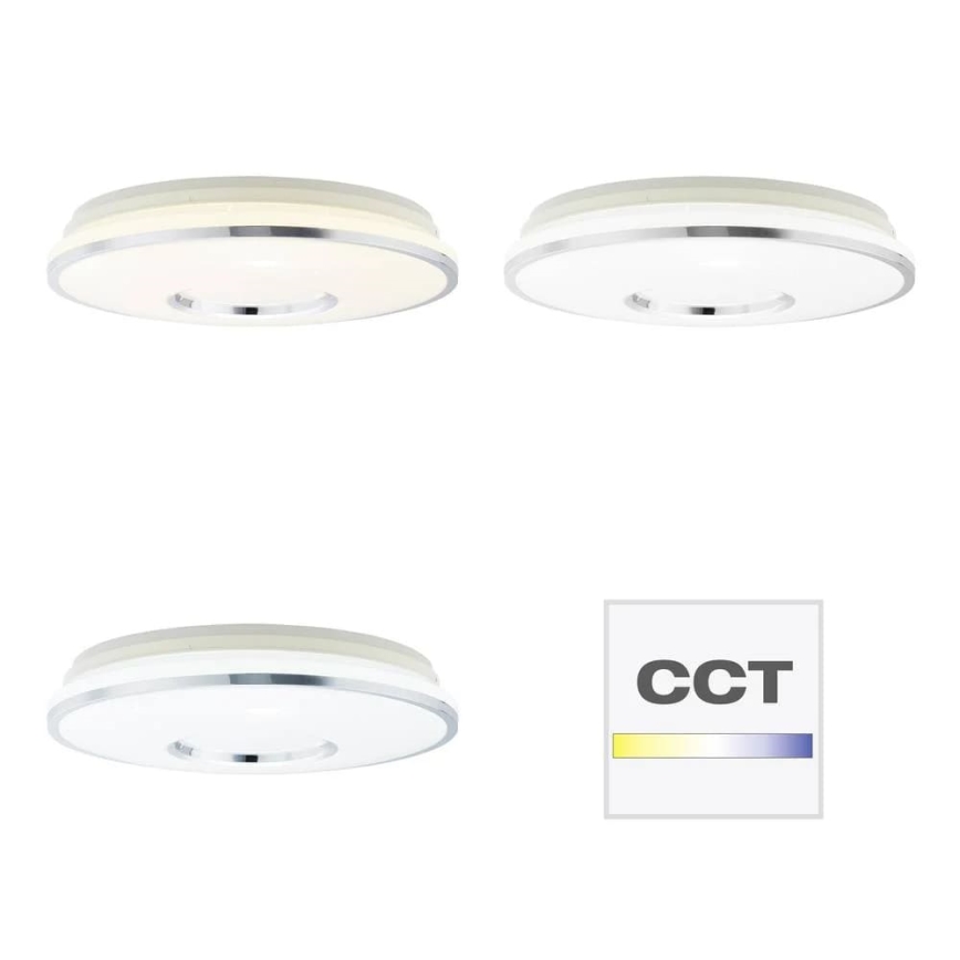 Brilliant - LED RGBW Aptumšojama griestu lampa VISITATION LED/32W/230V 3000-6500K + tālvadības pults