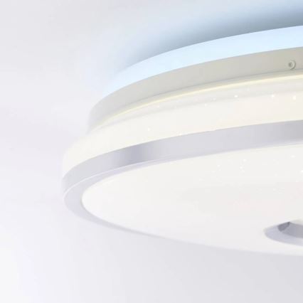 Brilliant - LED RGBW Aptumšojama griestu lampa VISITATION LED/32W/230V 3000-6500K + tālvadības pults