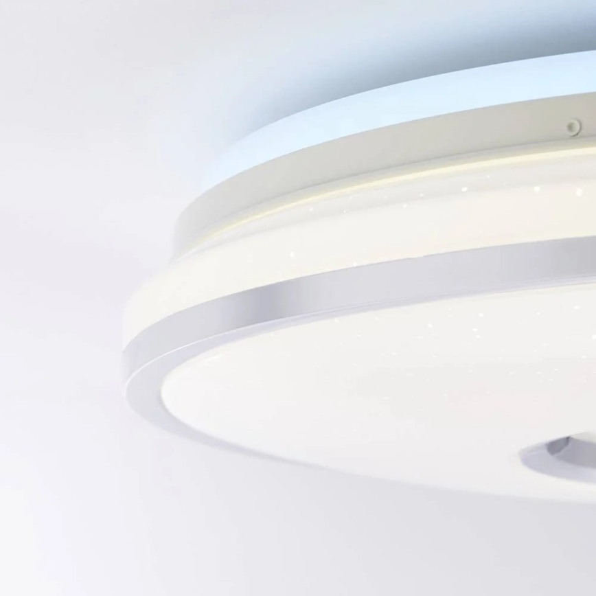 Brilliant - LED RGBW Aptumšojama griestu lampa VISITATION LED/32W/230V 3000-6500K + tālvadības pults