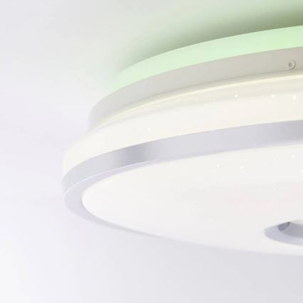 Brilliant - LED RGBW Aptumšojama griestu lampa VISITATION LED/32W/230V 3000-6500K + tālvadības pults