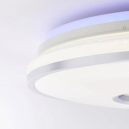 Brilliant - LED RGBW Aptumšojama griestu lampa VISITATION LED/32W/230V 3000-6500K + tālvadības pults