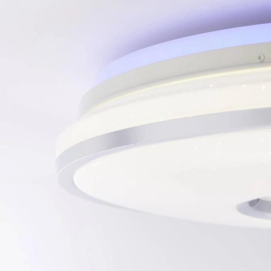 Brilliant - LED RGBW Aptumšojama griestu lampa VISITATION LED/32W/230V 3000-6500K + tālvadības pults