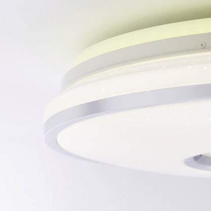 Brilliant - LED RGBW Aptumšojama griestu lampa VISITATION LED/32W/230V 3000-6500K + tālvadības pults