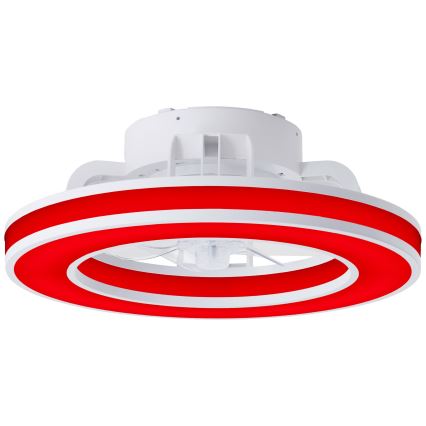 Brilliant - LED RGBW Aptumšojams griestu ventilators MONDELLO LED/26W/230V 2700-6500K d. 41,5 cm balta + tālvadības pults