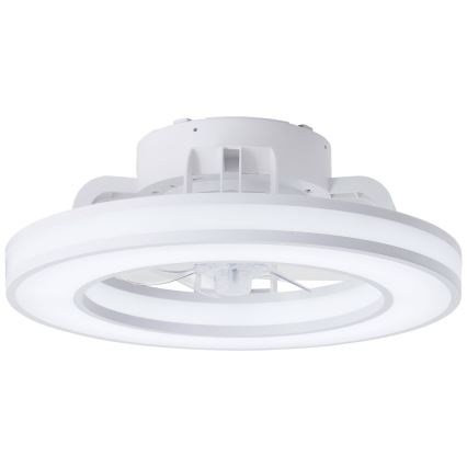 Brilliant - LED RGBW Aptumšojams griestu ventilators MONDELLO LED/26W/230V 2700-6500K d. 41,5 cm balta + tālvadības pults