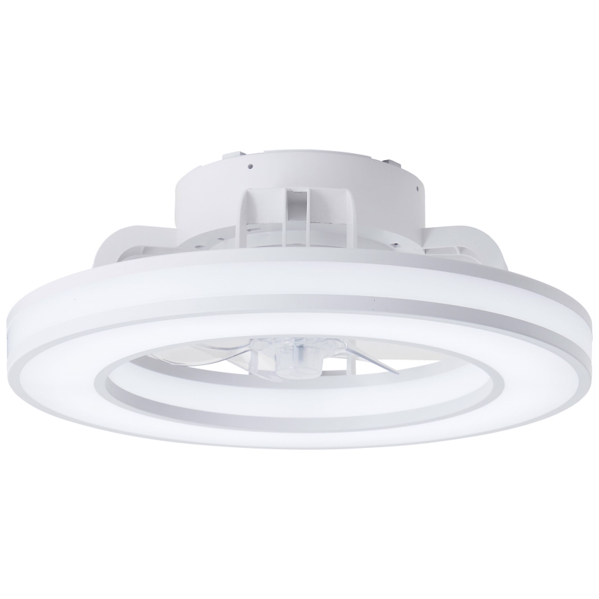 Brilliant - LED RGBW Aptumšojams griestu ventilators MONDELLO LED/26W/230V 2700-6500K d. 41,5 cm balta + tālvadības pults