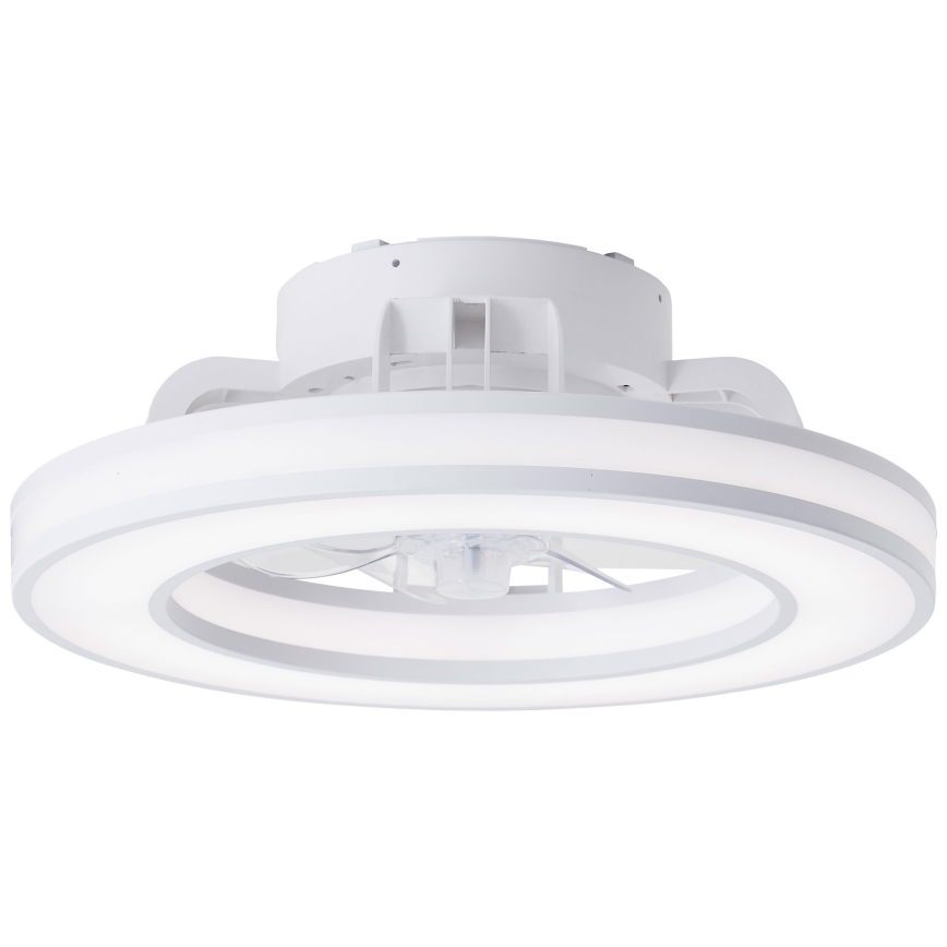 Brilliant - LED RGBW Aptumšojams griestu ventilators MONDELLO LED/26W/230V 2700-6500K d. 41,5 cm balta + tālvadības pults