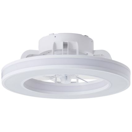 Brilliant - LED RGBW Aptumšojams griestu ventilators MONDELLO LED/26W/230V 2700-6500K d. 41,5 cm balta + tālvadības pults