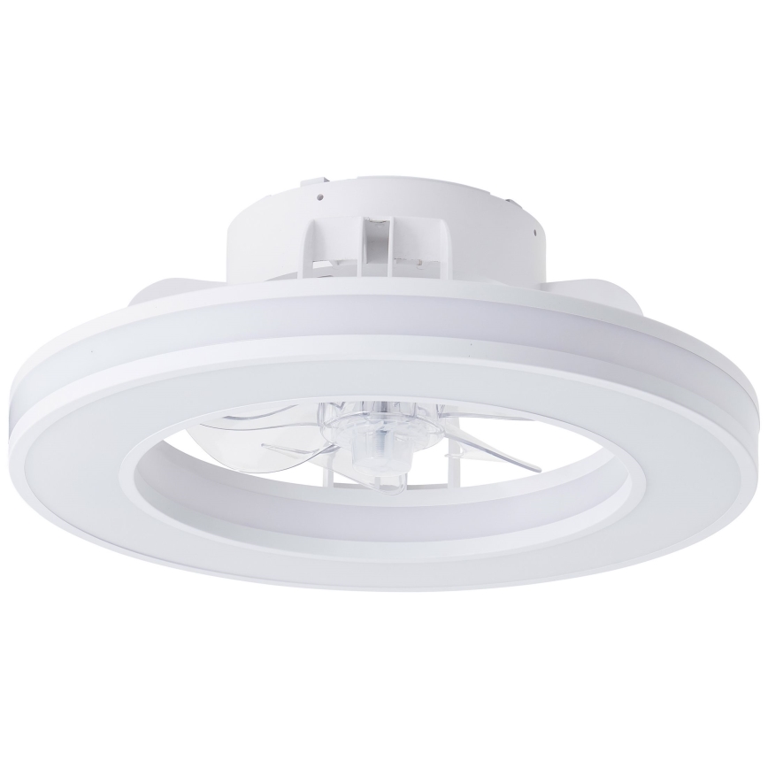 Brilliant - LED RGBW Aptumšojams griestu ventilators MONDELLO LED/26W/230V 2700-6500K d. 41,5 cm balta + tālvadības pults