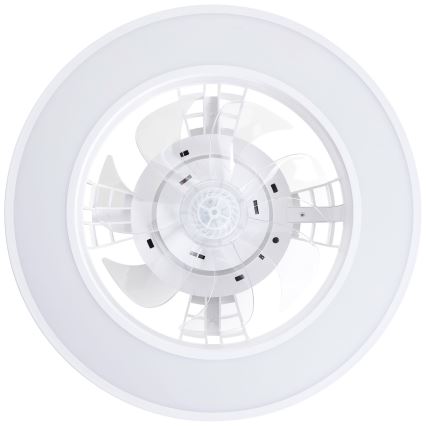 Brilliant - LED RGBW Aptumšojams griestu ventilators MONDELLO LED/26W/230V 2700-6500K d. 41,5 cm balta + tālvadības pults