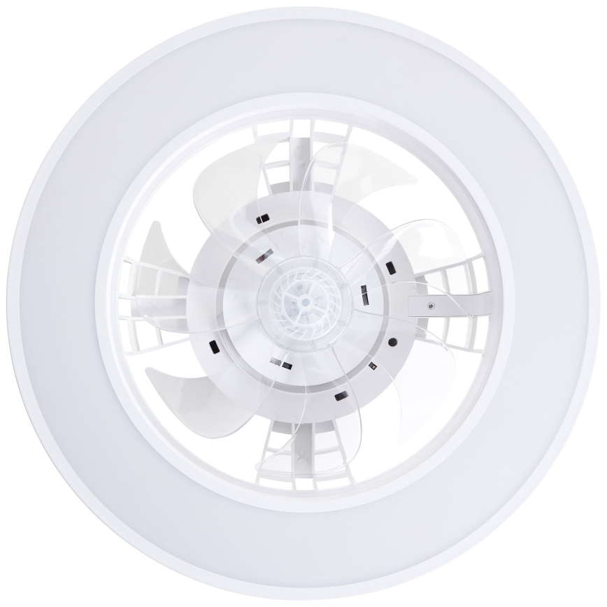 Brilliant - LED RGBW Aptumšojams griestu ventilators MONDELLO LED/26W/230V 2700-6500K d. 41,5 cm balta + tālvadības pults