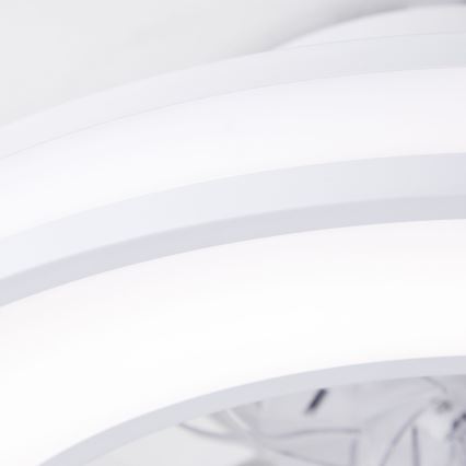 Brilliant - LED RGBW Aptumšojams griestu ventilators MONDELLO LED/26W/230V 2700-6500K d. 41,5 cm balta + tālvadības pults
