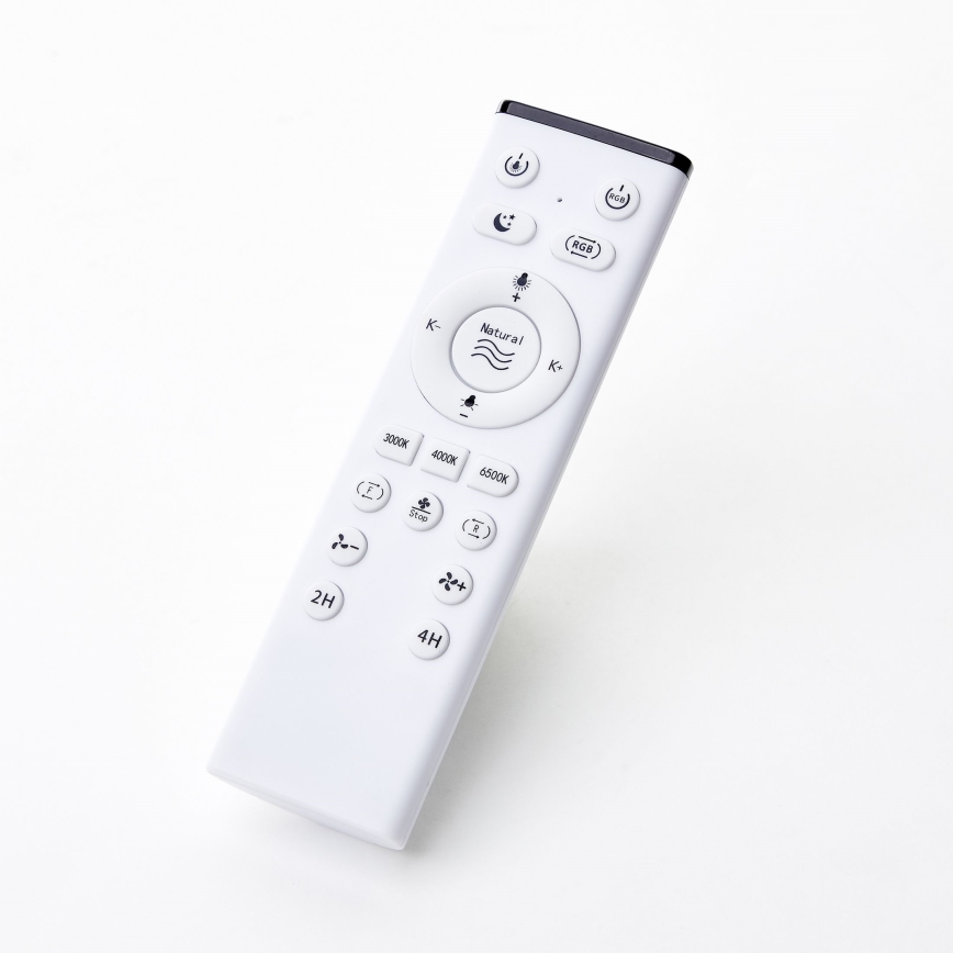 Brilliant - LED RGBW Aptumšojams griestu ventilators MONDELLO LED/26W/230V 2700-6500K d. 41,5 cm balta + tālvadības pults