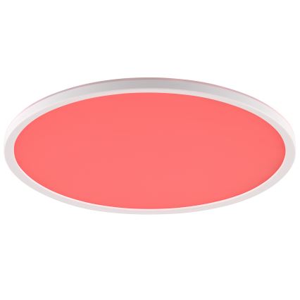 Brilliant - LED RGBW aptumšojama griestu lampa LUMARO LED/22W/230V 4000K Ø 42 cm balta + ar tālvadības pulti