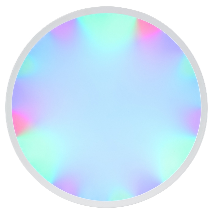 Brilliant - LED RGBW aptumšojama griestu lampa LUMARO LED/22W/230V 4000K Ø 42 cm balta + ar tālvadības pulti