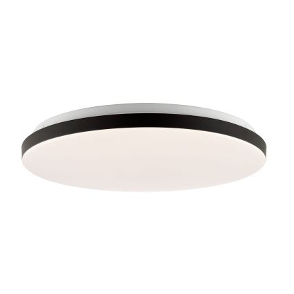 Brilliant - LED RGBW dimbējams griestu gaismeklis LIVIO LED/20W/230V 3000-6500K diam. 38,5 cm melns + tālvadības pults