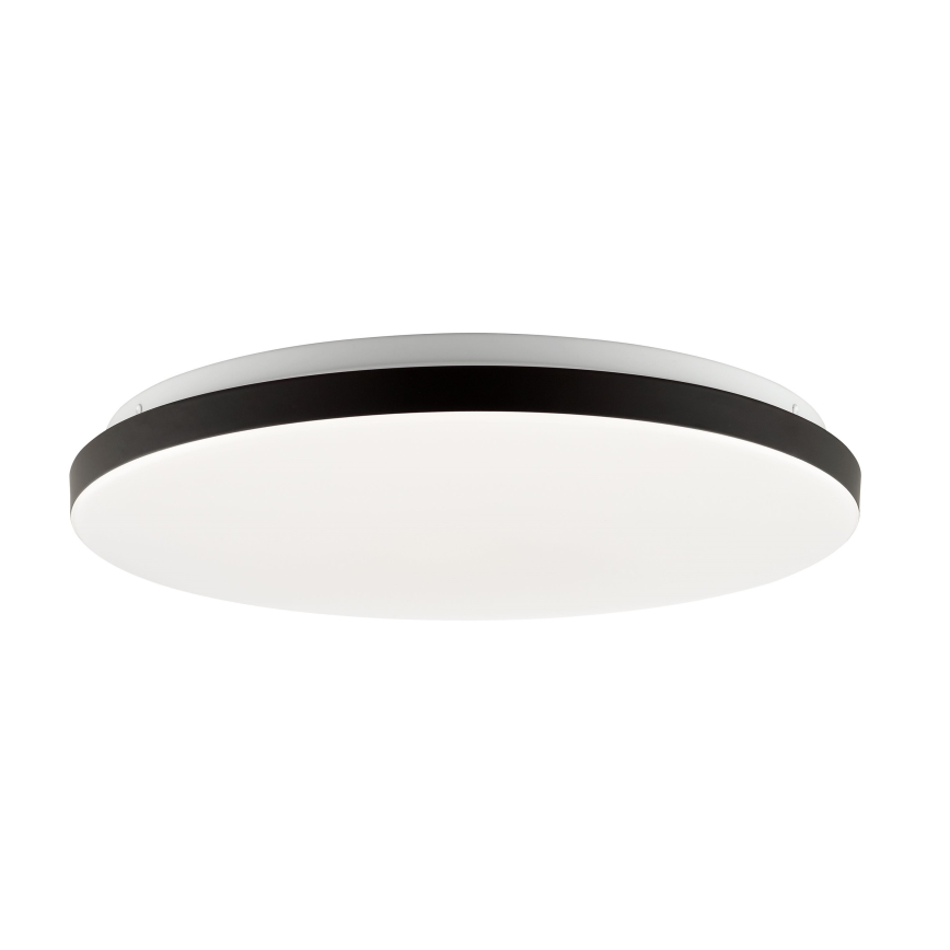 Brilliant - LED RGBW dimbējams griestu gaismeklis LIVIO LED/20W/230V 3000-6500K diam. 38,5 cm melns + tālvadības pults