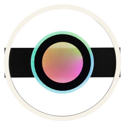 Brilliant - LED RGBW aptumšojams griestu gaismeklis MAUREEN LED/20W/230V 3000-6500K melns + tālvadības pults