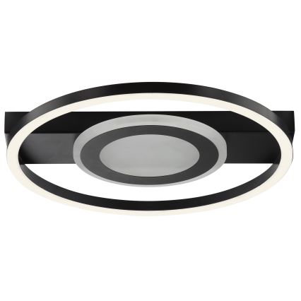 Brilliant - LED RGBW aptumšojams griestu gaismeklis MAUREEN LED/20W/230V 3000-6500K melns + tālvadības pults