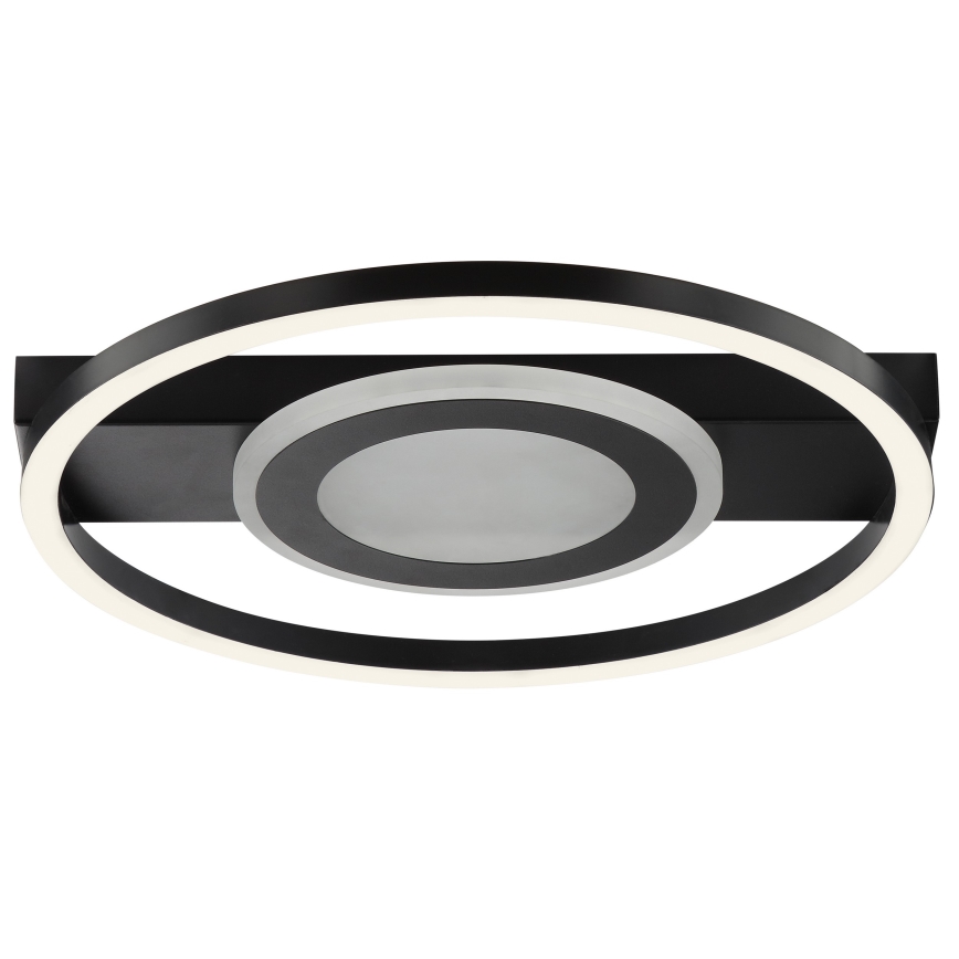 Brilliant - LED RGBW aptumšojams griestu gaismeklis MAUREEN LED/20W/230V 3000-6500K melns + tālvadības pults