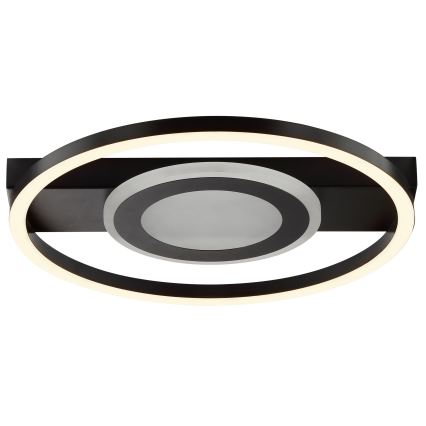 Brilliant - LED RGBW aptumšojams griestu gaismeklis MAUREEN LED/20W/230V 3000-6500K melns + tālvadības pults