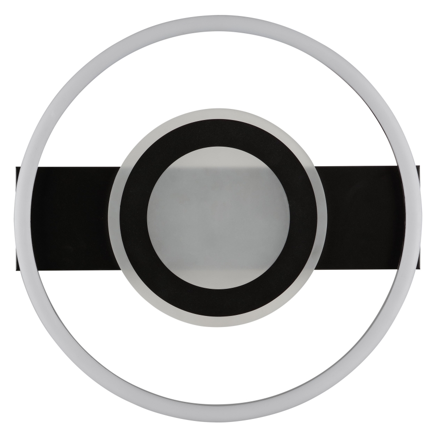 Brilliant - LED RGBW aptumšojams griestu gaismeklis MAUREEN LED/20W/230V 3000-6500K melns + tālvadības pults