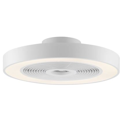 Brilliant - regulējama LED RGBW griestu lampa ar ventilatoru CATANIA LED/37W/230V 2700-6500K Ø 48,6 cm balta + tālvadība