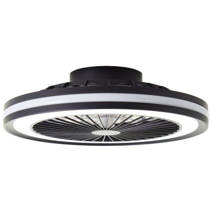 Brilliant - LED RGBW aptumšojama griestu lampa ar ventilatoru PALMERO LED/40W/230V 2700-6500K Ø 46,6 cm bēša + ar tālvadības pulti