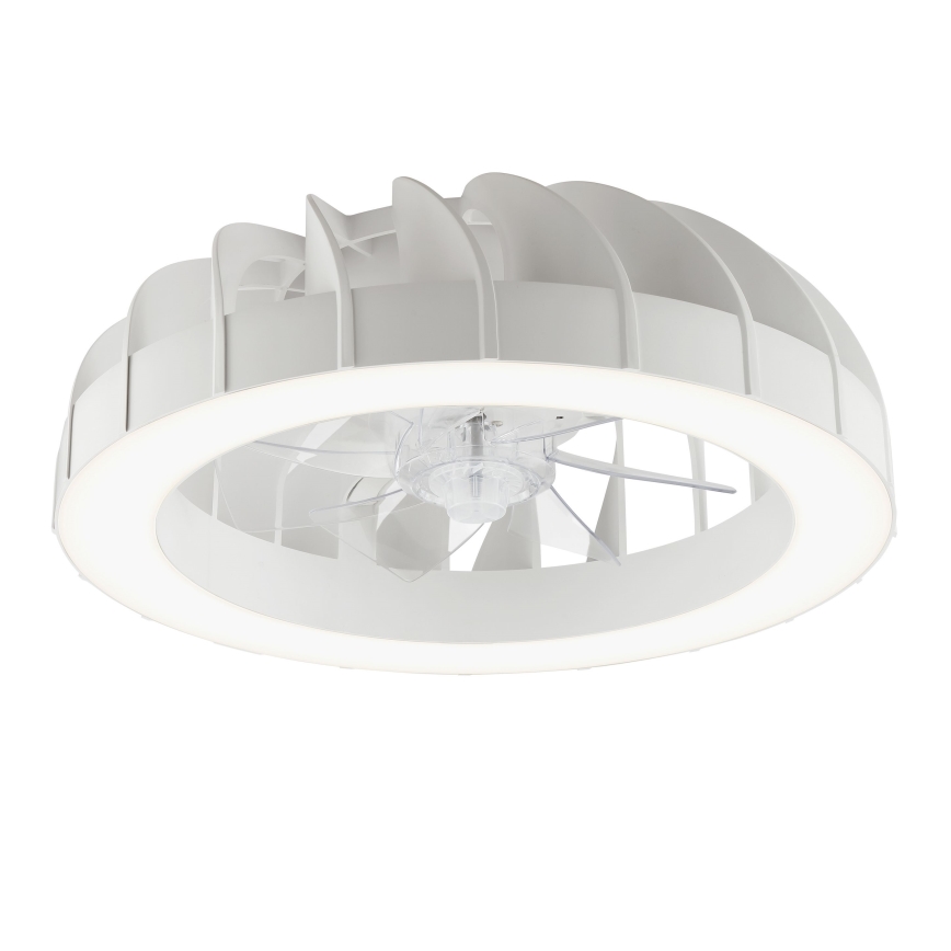 Brilliant - LED RGBW Regulējams griestu ventilators ar gaismu FANORA LED/30W/230V 2700-6500K Ø 46 cm balts + tālvadības pults