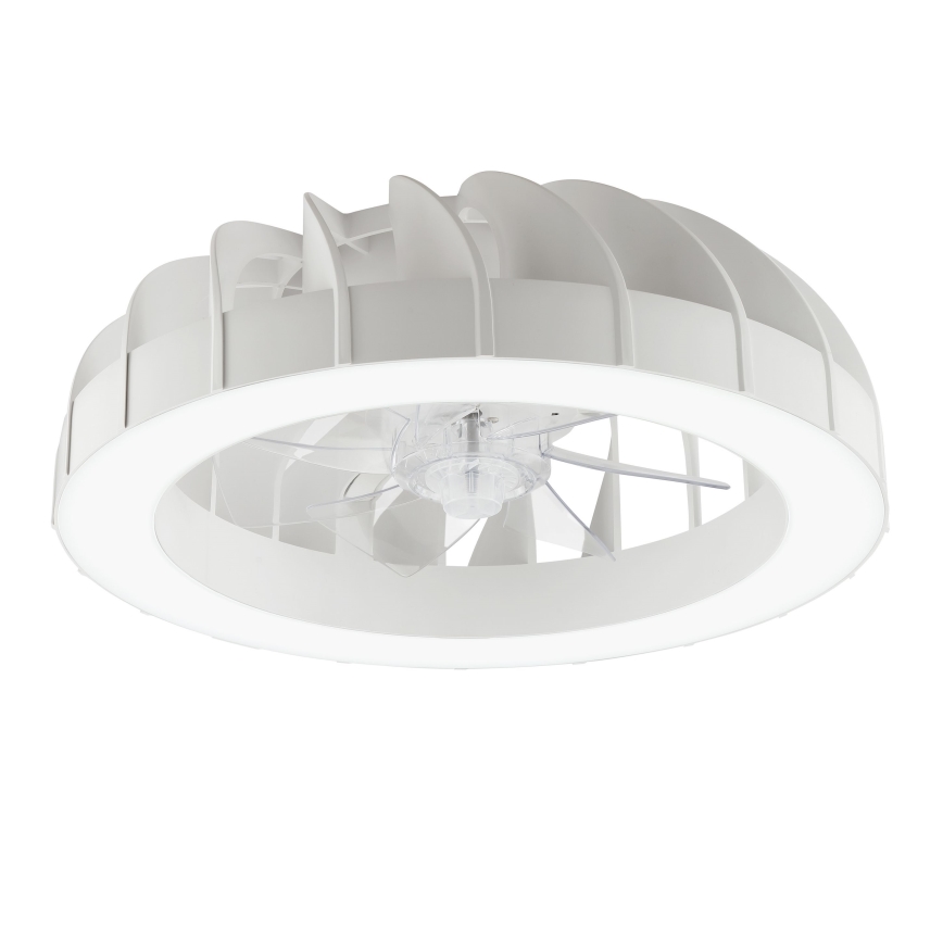 Brilliant - LED RGBW Regulējams griestu ventilators ar gaismu FANORA LED/30W/230V 2700-6500K Ø 46 cm balts + tālvadības pults
