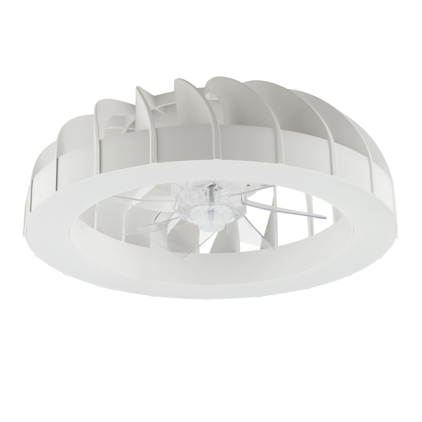 Brilliant - LED RGBW Regulējams griestu ventilators ar gaismu FANORA LED/30W/230V 2700-6500K Ø 46 cm balts + tālvadības pults
