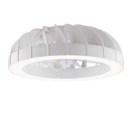Brilliant - LED RGBW Regulējams griestu ventilators ar gaismu FANORA LED/30W/230V 2700-6500K Ø 46 cm balts + tālvadības pults