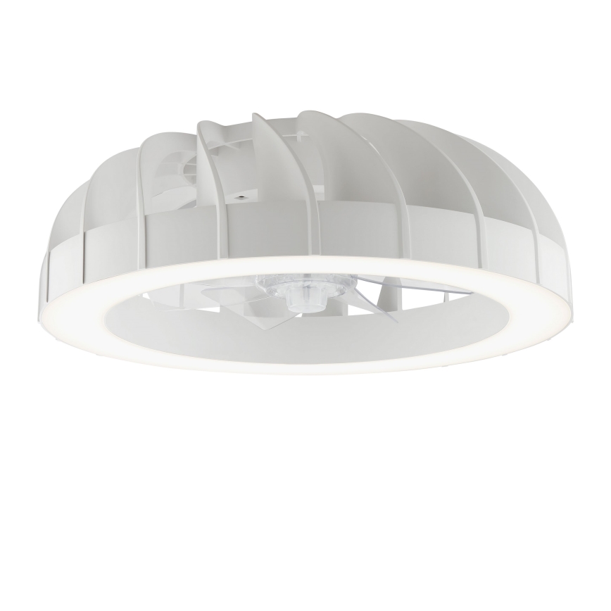 Brilliant - LED RGBW Regulējams griestu ventilators ar gaismu FANORA LED/30W/230V 2700-6500K Ø 46 cm balts + tālvadības pults