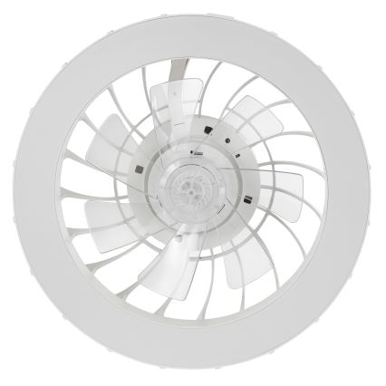 Brilliant - LED RGBW Regulējams griestu ventilators ar gaismu FANORA LED/30W/230V 2700-6500K Ø 46 cm balts + tālvadības pults