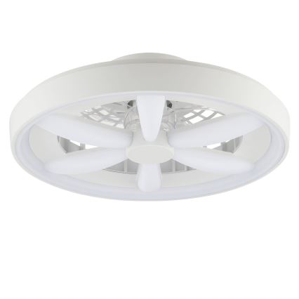 Brilliant - LED RGBW Aptumšojams griestu ventilators ar lampu GAIANO LED/48W/230V 2700-6500K balta + tālvadības pults